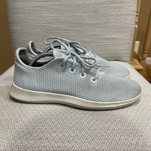ALLBIRDS Men's Tree Runners Sneakers M10 LightBlue